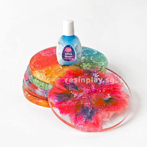 White Bloom Alcohol Ink - For Creating Blooming Effect in Petri Alcohol Ink Art