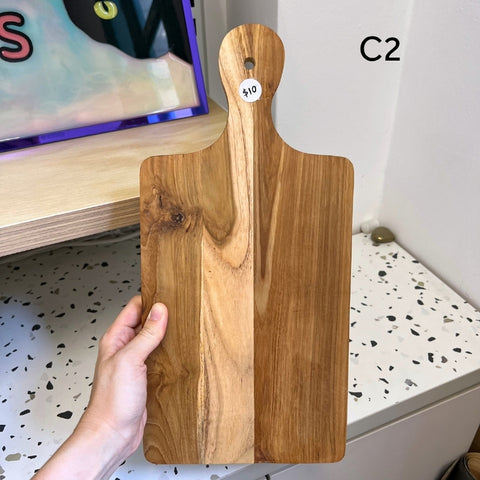 SAMPLE SALE - Wooden Cheeseboards