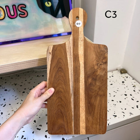 SAMPLE SALE - Wooden Cheeseboards