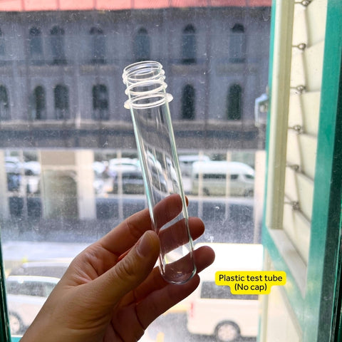 SAMPLE SALE - Plastic Tubes (Set of 5)