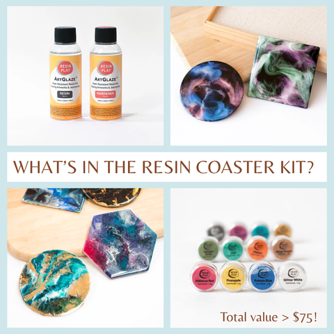 Resin Coaster DIY Kit (While Stocks Last!)