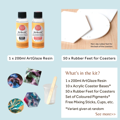 Resin Coaster DIY Kit (While Stocks Last!)