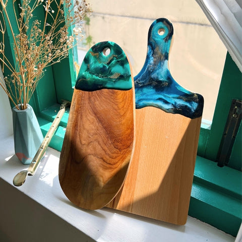 SAMPLE SALE - Resin Cheeseboard