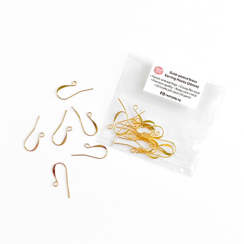 Gold French Earring Hooks [10 Count]
