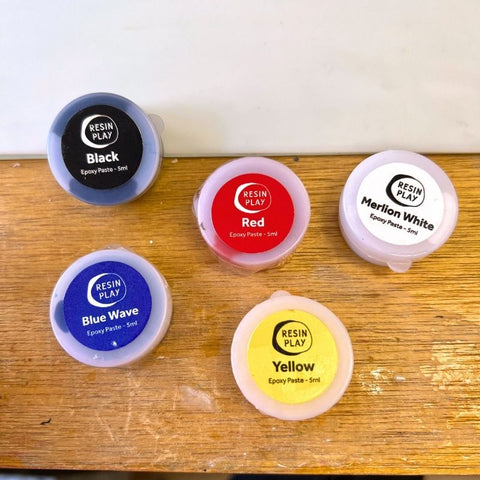 SAMPLE SALE - Set of 5 Epoxy Pastes