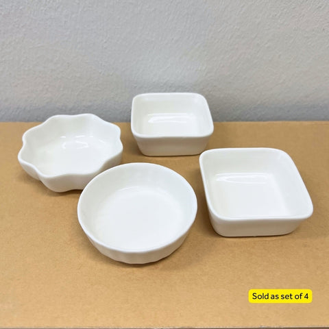 SAMPLE SALE - Set of 4 Ceramic Dishes