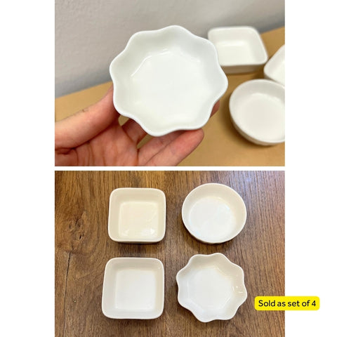 SAMPLE SALE - Set of 4 Ceramic Dishes