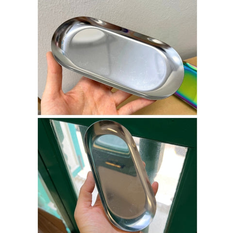 SAMPLE SALE - Set of 2 Metal Dishes