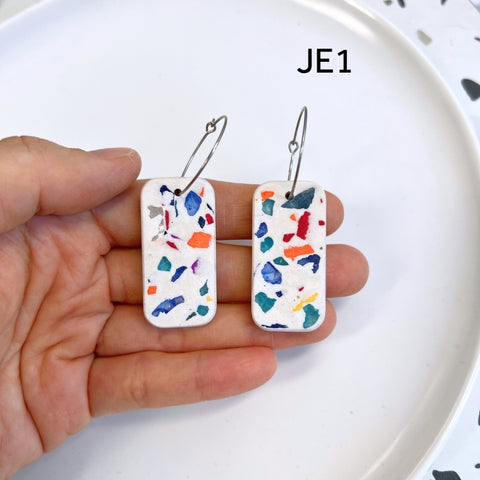 SAMPLE SALE - Jesmonite Earrings