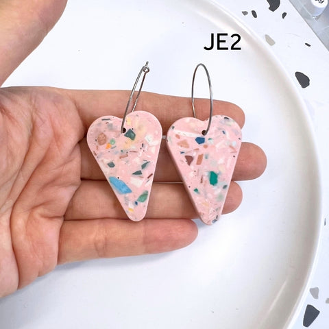 SAMPLE SALE - Jesmonite Earrings