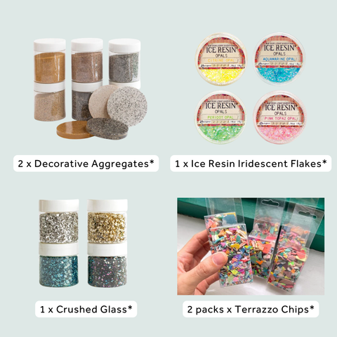 Terrazzo & Marble Coaster DIY Kit (While Stocks Last!)
