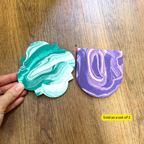 SAMPLE SALE - Jesmonite Coasters (Set of 2)