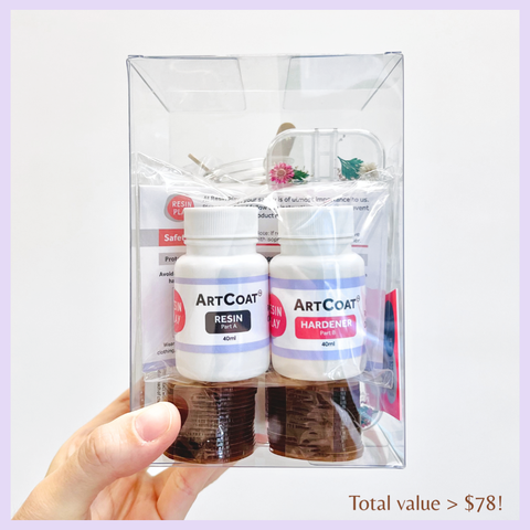 Resin Flower Earrings DIY Kit (While Stocks Last!)