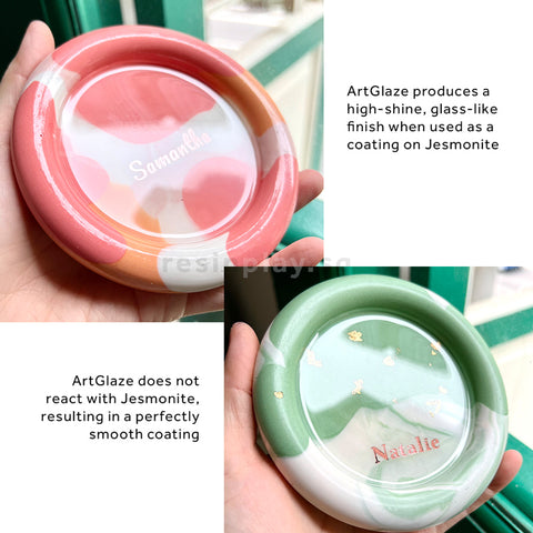 ArtGlaze - Heat-Resistant Epoxy Resin For Glazing Artworks & Jesmonite