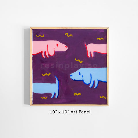 Art Jamming (Coasters or Panel)