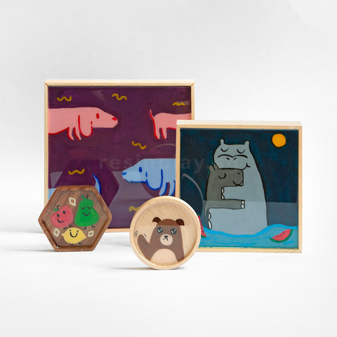 Art Jamming (Coasters or Panel)