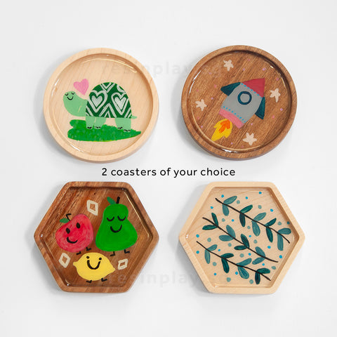 Art Jamming (Coasters or Panel)