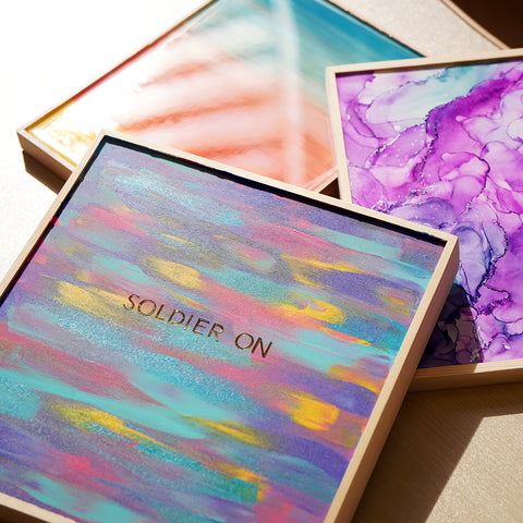 Art Jamming (Coasters or Panel)