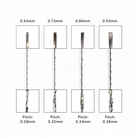 Jeweller's Wax Saw Blades - Set of 12 Pcs