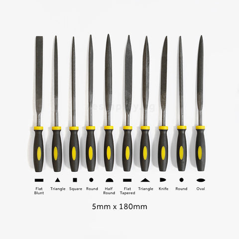 Needle File Set - Set of 10