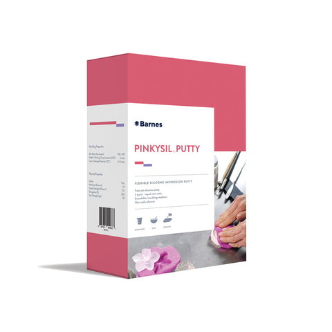 Pinkysil Fast Set Putty Silicone Rubber (200g)