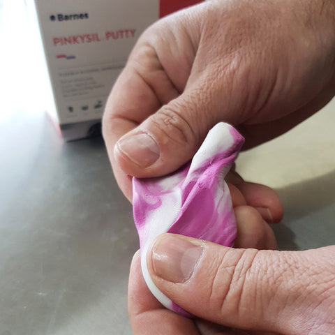 Pinkysil Fast Set Putty Silicone Rubber (200g)