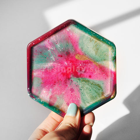 Resin Art Casting Coasters Workshop - 2Hrs