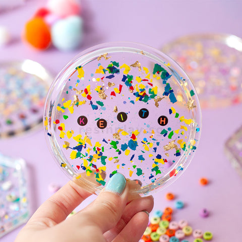 Confetti Celebration Coaster - 1Hr
