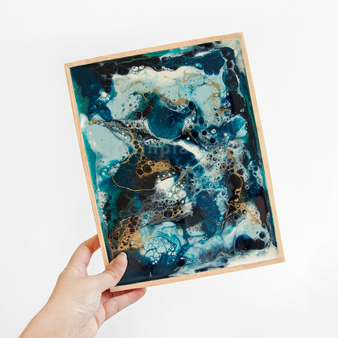 Resin Art Pouring Workshop - 2Hrs