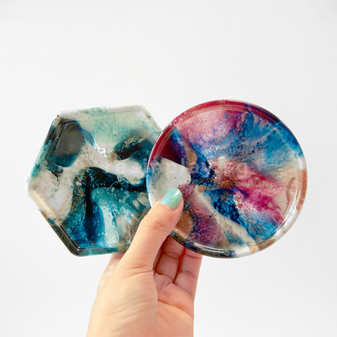 Resin Art Casting Coasters Workshop - 2Hrs