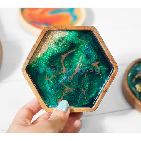 Resin Art Pouring Workshop - 2Hrs