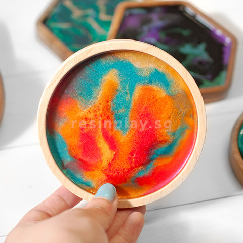 Resin Art Pouring Workshop - 2Hrs