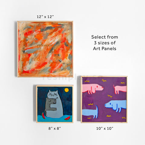 Art Jamming (Coasters or Panel)