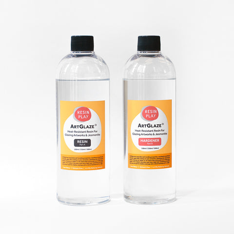 ArtGlaze - Heat-Resistant Epoxy Resin For Glazing Artworks & Jesmonite