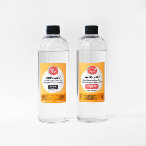 ArtGlaze - Heat-Resistant Epoxy Resin For Glazing Artworks & Jesmonite
