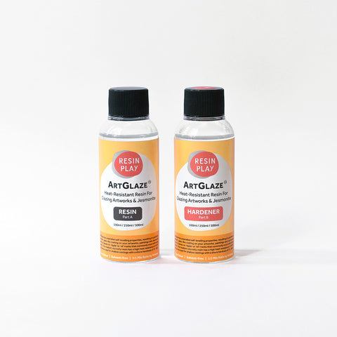 ArtGlaze - Heat-Resistant Epoxy Resin For Glazing Artworks & Jesmonite