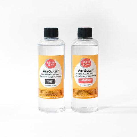 ArtGlaze - Heat-Resistant Epoxy Resin For Glazing Artworks & Jesmonite