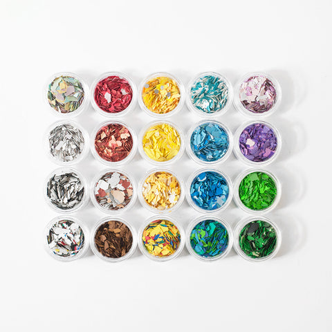 Terrazzo Flakes - Set of 20 Colours