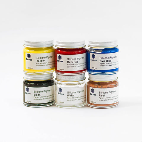 Colour Pigments for Silicone Rubber