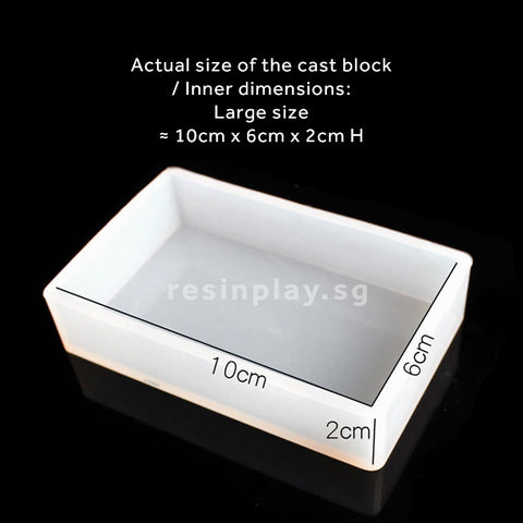 Rectangle Block Silicone Mould