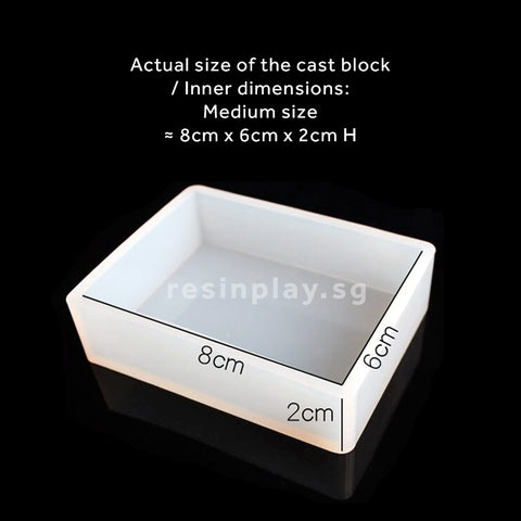 Rectangle Block Silicone Mould