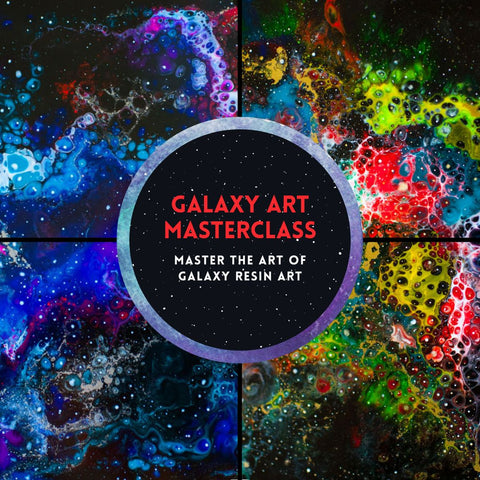 Galaxy Resin Art Masterclass - 2Hrs