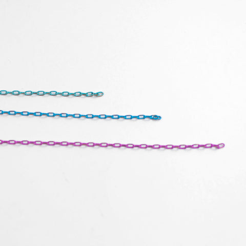 Enamel Coated 2.1mm Cable Brass Chain (Sold Per Metre)
