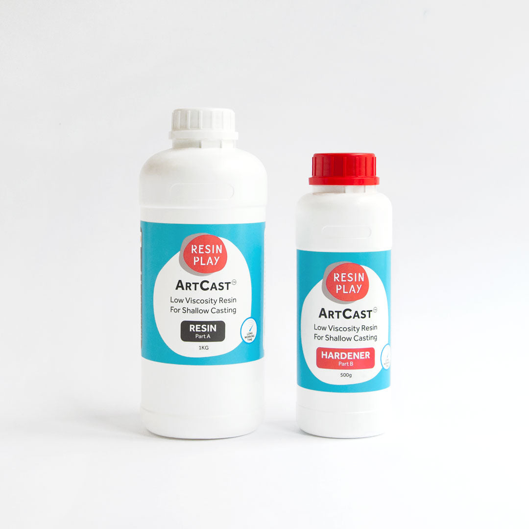 ArtCast Epoxy Resin Low Viscosity Resin For Shallow Casting