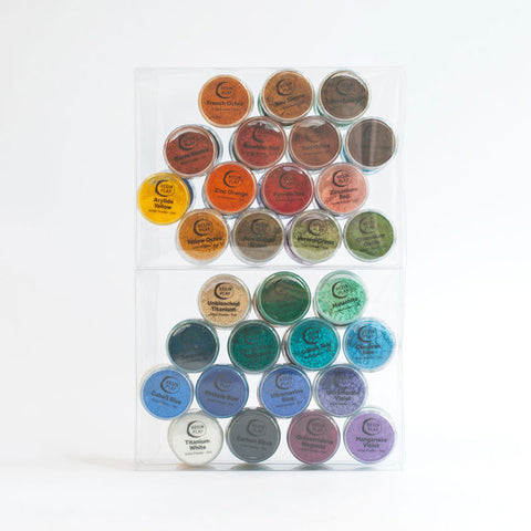 Artist Powder Pigment Set for Resin Art & Jesmonite - Set of 30 Colours