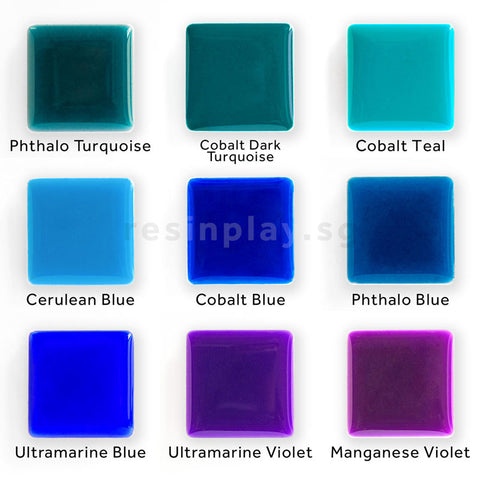 Artist Powder Pigment Set for Resin Art & Jesmonite - Set of 30 Colours