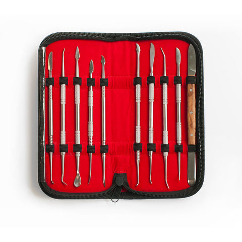 Carving Tools for Wax And Clay - Set Of 10 Pcs