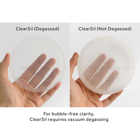 ClearSil (Firm) - Transparent Firm Silicone Rubber