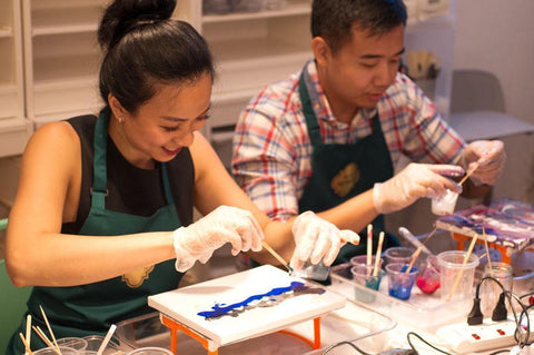 Resin Art Pouring Workshop - 2Hrs