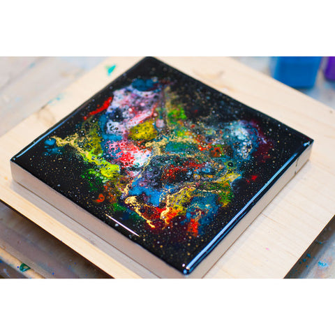 Galaxy Resin Art Masterclass - 2Hrs